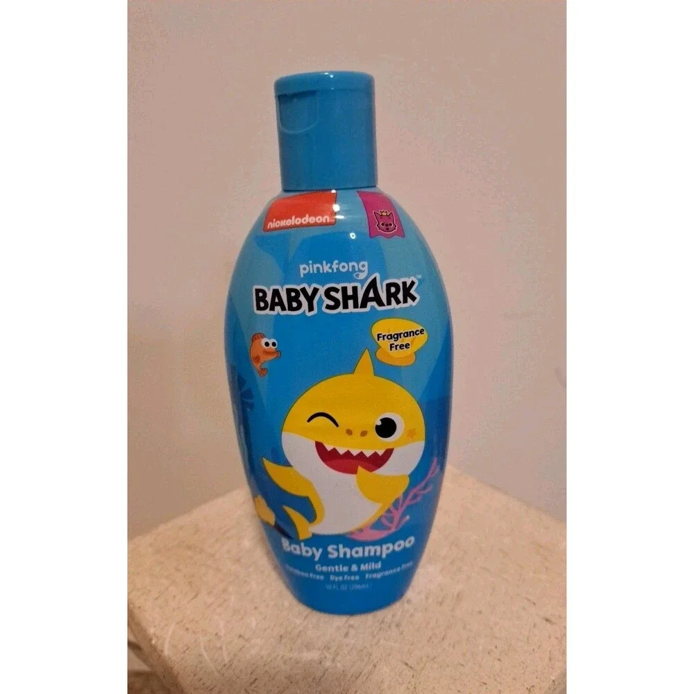 Baby Shark Baby Shampoo Gentle & Mild 10 Fl. Oz Bundle Of Two NEW